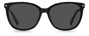 Women Polaroid Sunglasses: PLD 4113/F/S/X - Black - SpecSMART Eye Clinic (Front View)